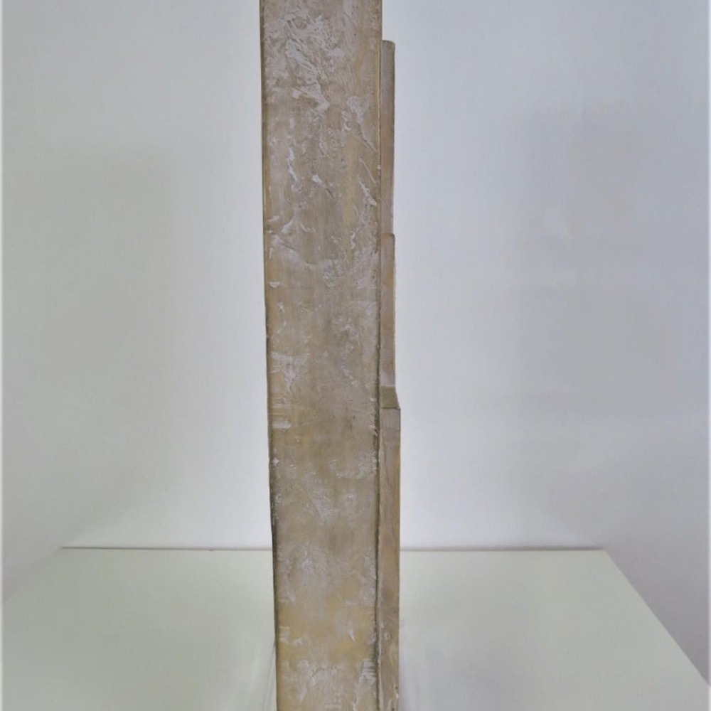 Casual Lamps of California Brutalist Modern Lucite Plinth Table Lamp 1988 - Picture 7 of 13